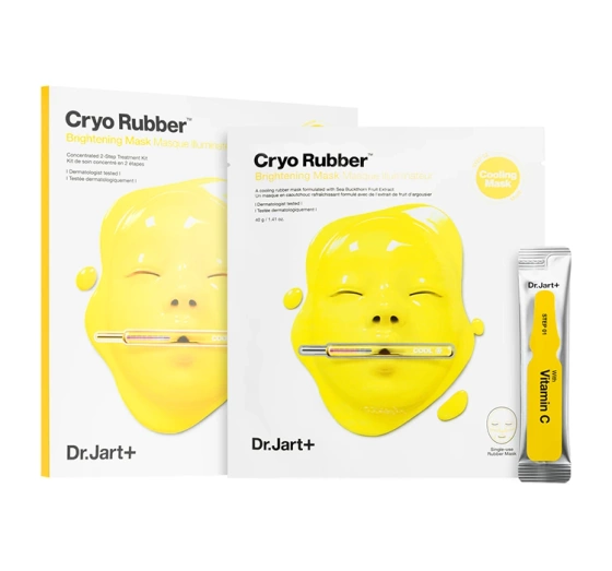 Dr.Jart Cryo Rubber Brightening rozświetlająca maska w płachcie