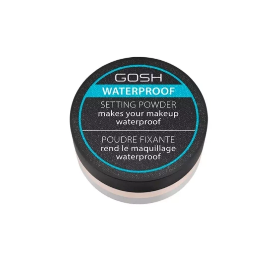 Gosh Waterproof puder utrwalający 001 Transparent 7 g