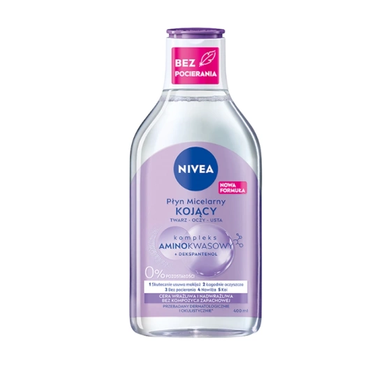 NIVEA kojący płyn micelarny do cery wrażliwej 400 ml