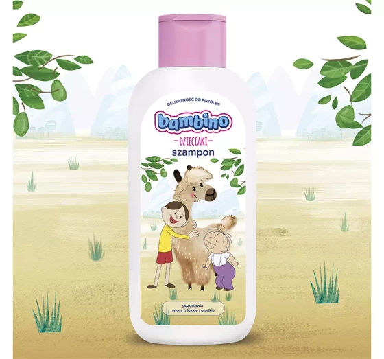 Bambino Dzieciaki Bolek i Lolek szampon 400 ml