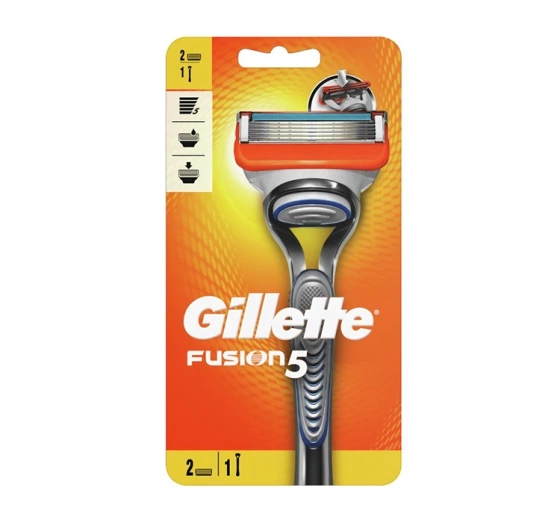 Gillette Fusion5 maszynka do golenia dla mężczyzn rączka 2 wkłady