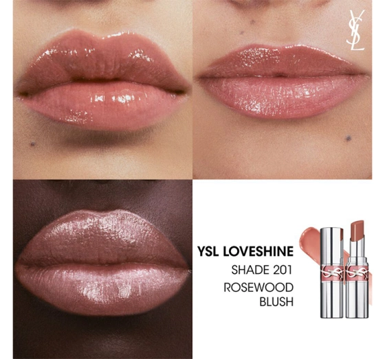 Yves Saint Laurent YSL Loveshine pomadka do ust 201 Rosewood Blush 3,2g
