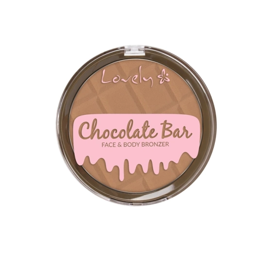 Lovely Chocolate Bar matowy puder brązujący czekoladowy 1 15 g