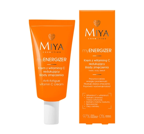Miya Cosmetics MyEnergizer krem z witaminą C redukujący ślady zmęczenia 40ml