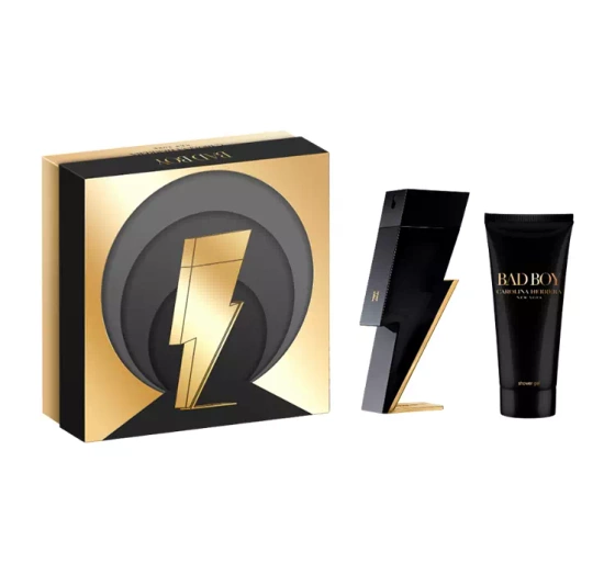 Carolina Herrera Bad Boy woda toaletowa spray 100 ml żel pod prysznic 100 ml
