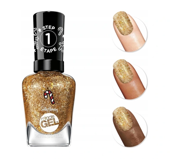 Sally Hansen Miracle Gel lakier do paznokci 914 Less Bitter, More Glitter 14,7ml