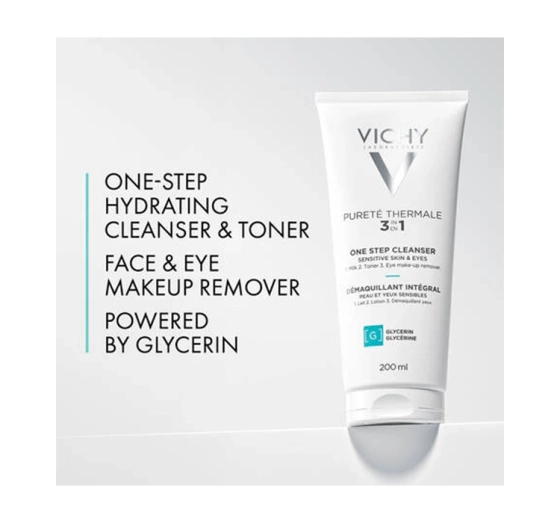 Vichy Purete Thermale wielofunkcyjne mleczko do oczyszczania twarzy i oczu 3w1 300 ml