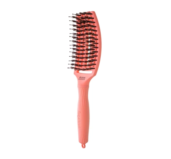 Olivia Garden Fingerbrush I'm Perfection szczotka do włosów z włosiem mieszanym Radiant Peach
