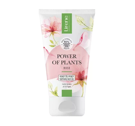 Lirene Power of Plants Rose kojący żel myjący 150 ml
