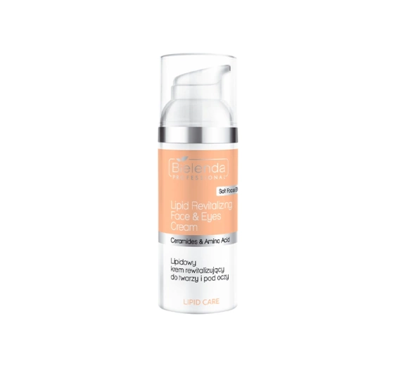 Bielenda Professional Lipid Care lipidowy krem rewitalizujący do twarzy i pod oczy 50 ml