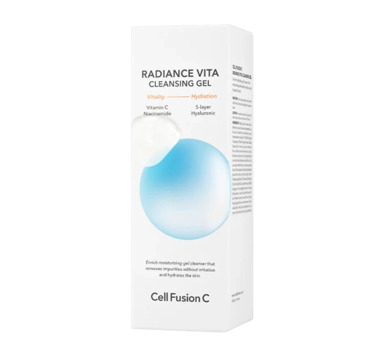 Cell Fusion C Radiance Vita oczyszczający żel do mycia twarzy 200 ml