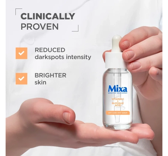 Mixa serum przeciw przebarwieniom Witamina CG Kwas glikolowy 30 ml