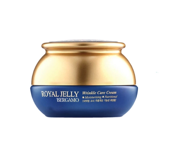 Bergamo Royal Jelly Wrinkle Care Cream przeciwzmarszczkowy krem do twarzy na dzień i na noc 50 ml
