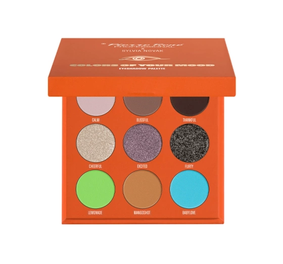 Pierre Rene x Sylvia Novak paleta cieni do powiek Colors Of Your Mood 9x1,3g
