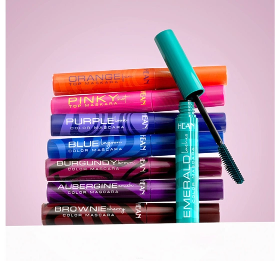 Hean Color Mascara tusz do rzęs Brownie Cherry 6,5 ml