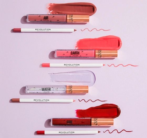 Makeup Revolution Fantasy Fire zestaw kosmetyków do ust