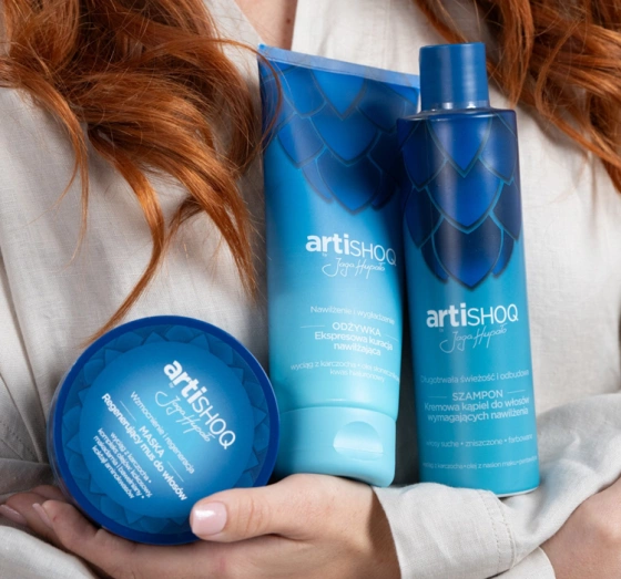 Artishoq by Jaga Hupało odżywka do włosów ekspresowa kuracja nawilżająca 200 ml