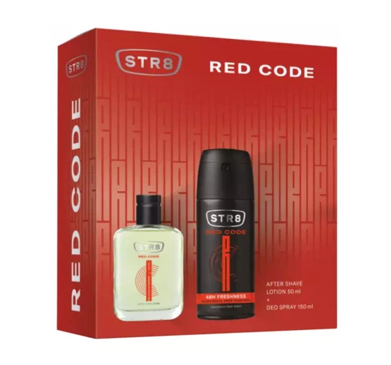STR8 Red Code woda po goleniu 50 ml dezodorant spray 150 ml