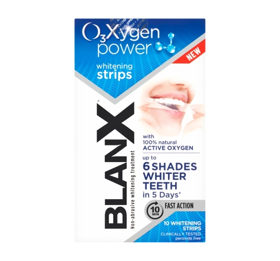 Blanx O3 X Oxygen Power paski wybielające 10 sztuk