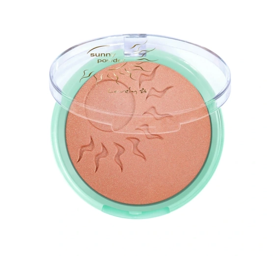Lovely Sunny Powder prasowany puder brązujący z drobinkami 16 g
