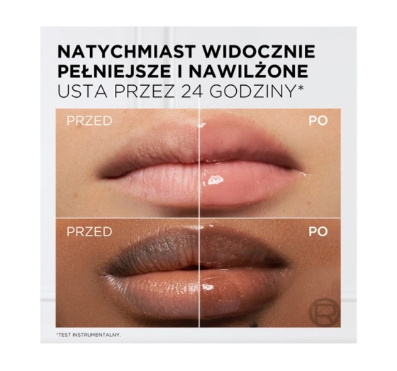 L'Oréal Paris Plump Ambition hialuronowy olejek do ust 390 Cherry Cherie 5 ml