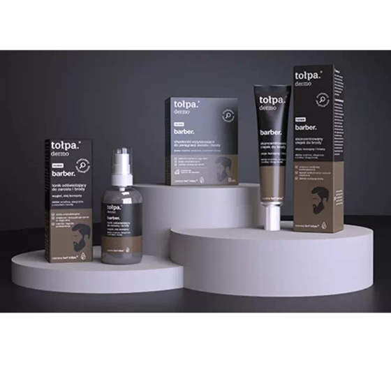 Tołpa Dermo Men Barber odżywka w piance do brody bez spłukiwania 100ml
