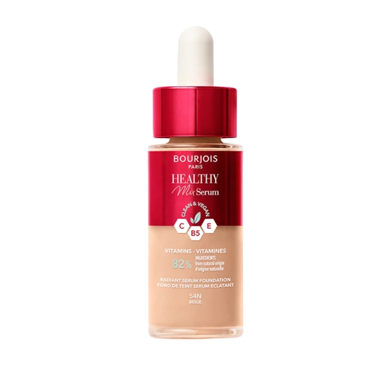 Bourjois Healthy Mix Clean podkład-serum do twarzy 54 N Beige 30 ml