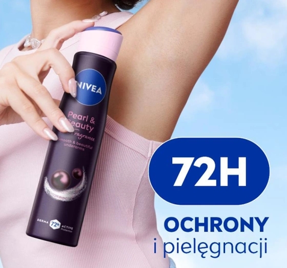 NIVEA Pearl&Beauty Black Pearl antyperspirant w sprayu dla kobiet 150 ml