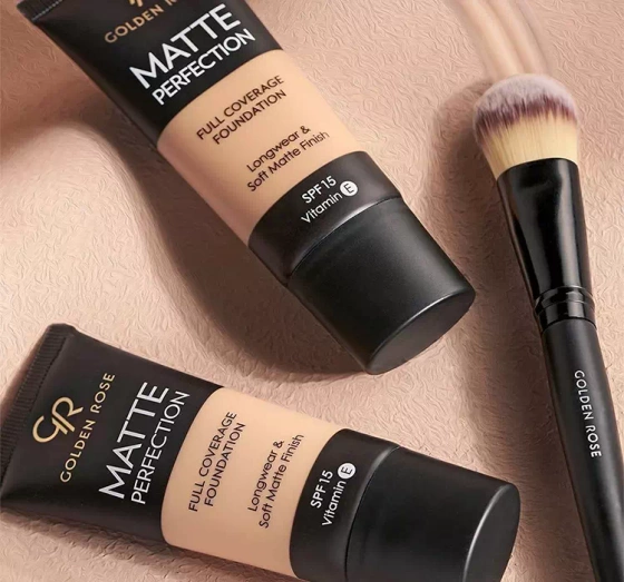 Golden Rose Matte Perfection SPF15 matujący podkład kryjący N7 35 ml