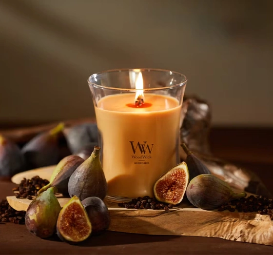 WoodWick Jar Candle świeca zapachowa Gilded Sands 275g