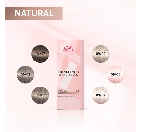 Wella Professionals Shinefinity demi-permanentna farba do włosów 04/07 60ml