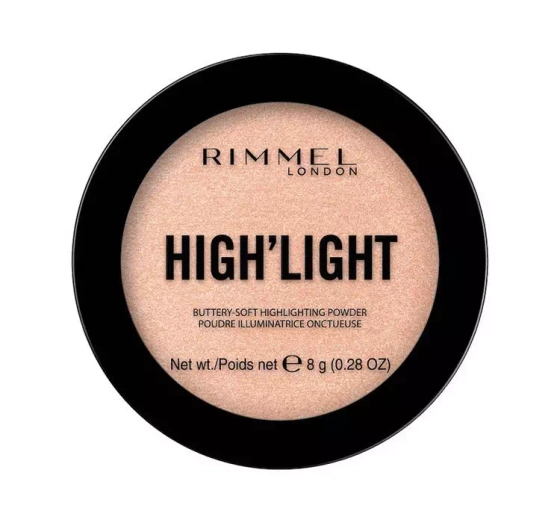 RIMMEL HIGH'LIGHT ROZŚWIETLACZ DO TWARZY 002 CANDLELIT 8G