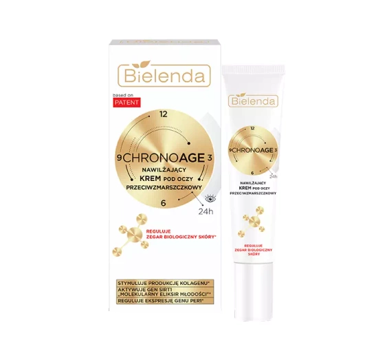 Bielenda Chrono Age 24h nawilżający krem przeciwzmarszczkowy pod oczy 15 ml