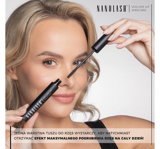 NANOLASH VOLUME UP MASCARA POGRUBIAJĄCY TUSZ DO RZĘS 10ML