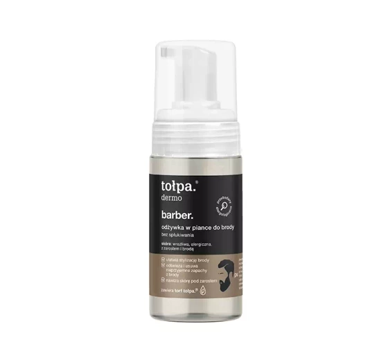 Tołpa Dermo Men Barber odżywka w piance do brody bez spłukiwania 100ml