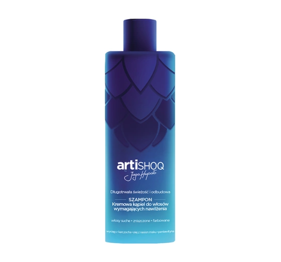 Artishoq by Jaga Hupało szampon kremowa kąpiel do włosów wymagających nawilżenia 200 ml