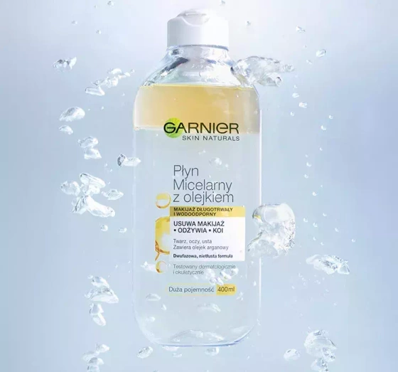 Garnier płyn micelarny z olejkiem arganowym 400 ml