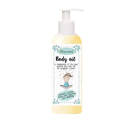 Nacomi olejek dla kobiet w ciąży na rozstępy 140 ml
