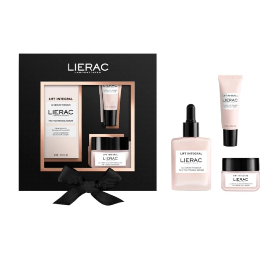 Lierac Lift Integral zestaw kosmetyków do pielęgnacji twarzy krem na dzień 20 ml krem pod oczy 7,5 ml serum 30 ml