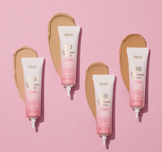Hean BB Serum rozświetlający krem BB do twarzy SPF50 03 Medium 30 ml