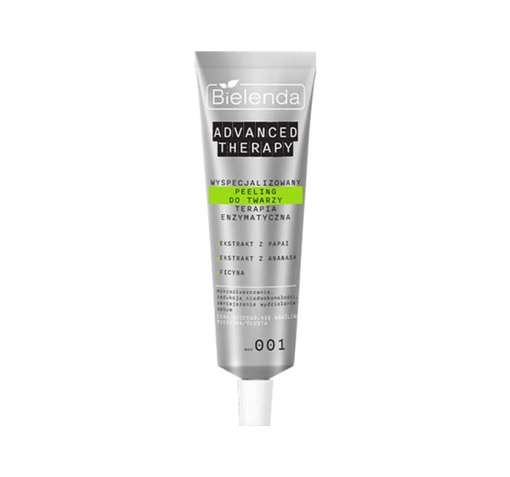 Bielenda Advanced Therapy wyspecjalizowany peeling do twarzy Terapia Enzymatyczna 001 30 ml