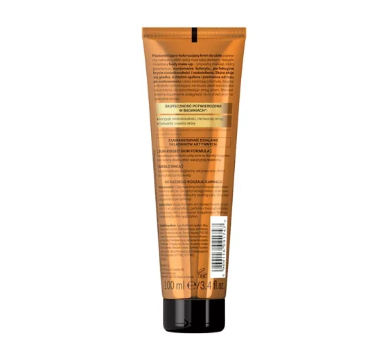 More4Care Get Your Tan rozświetlająco-koloryzujący krem do ciała 100ml
