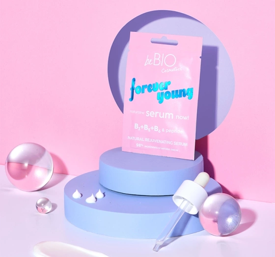 Bebio Forever Young regenerująco-odżywcze serum do twarzy 8 ml