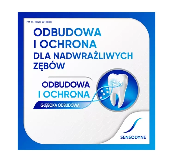Sensodyne Odbudowa i Ochrona whitening pasta do zębów nadwrażliwych 75 ml