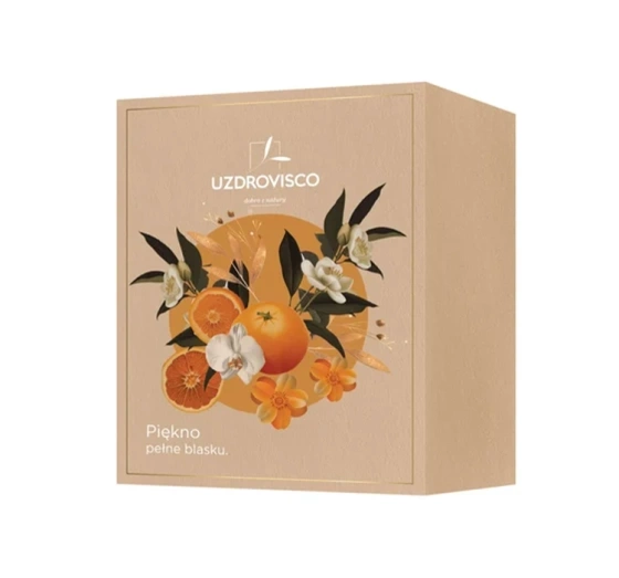 Uzdrovisco Pre-Age zestaw rozświetlających kosmetyków do pielęgnacji twarzy krem serum