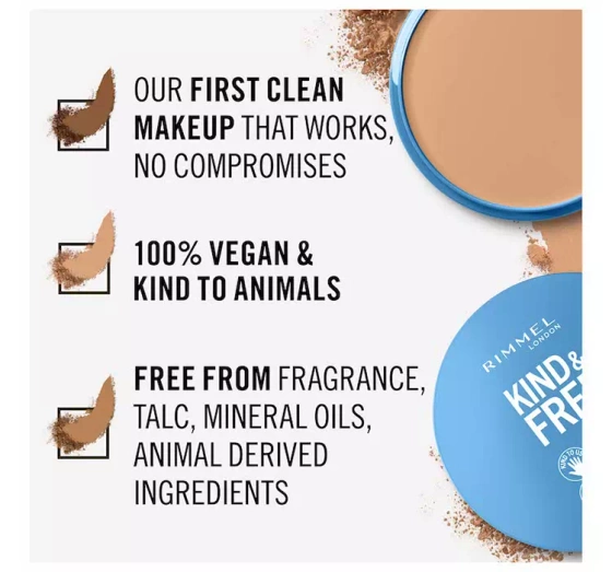 Rimmel Kind & Free puder do twarzy 20 Light 10g