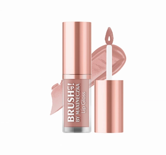 Brush Up błyszczyk do ust o kryjącej formule i kremowym połysku 08 Cool Nude 3,8 g