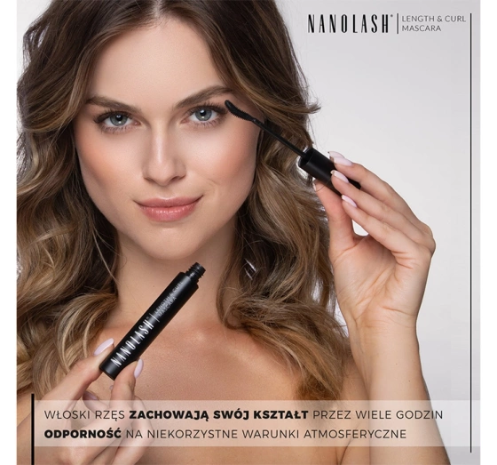 Nanolash Length&Curl mascara wydłużający i podkręcający tusz do rzęs 10ml