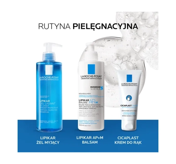 La Roche-Posay Lipikar żel myjący do twarzy i ciała skóra wrażliwa 1000 ml