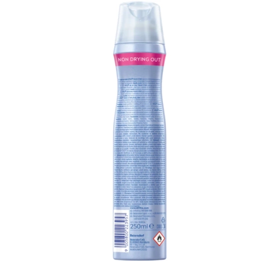 NIVEA Volume&Hold lakier do włosów cienkich 4 Hold 250 ml